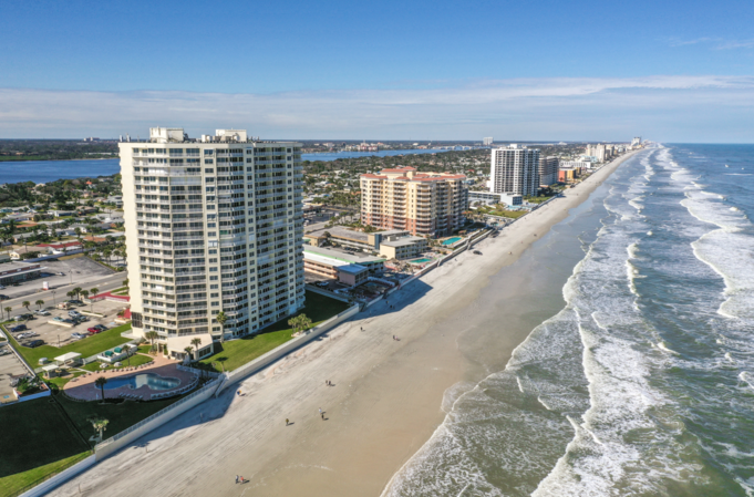 Daytona Beach Shores Coastline, Florida