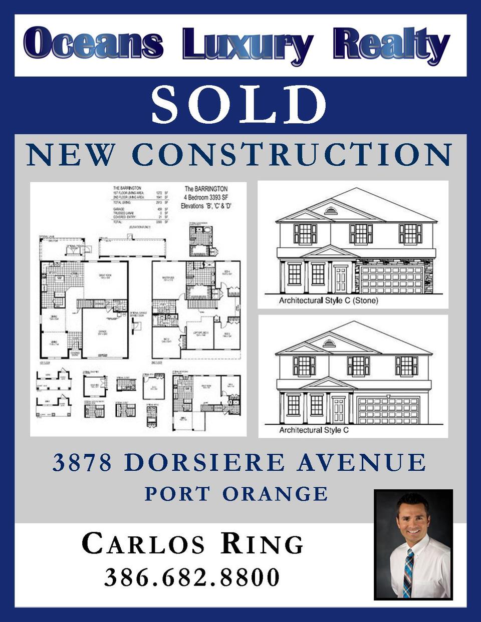 SOLD!! 3878 Dorsiere Avenue!